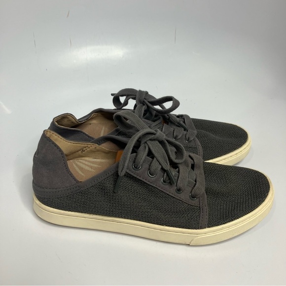 Olukai pehuea Li convertible sneakers dark gray size 6 - Picture 6 of 9